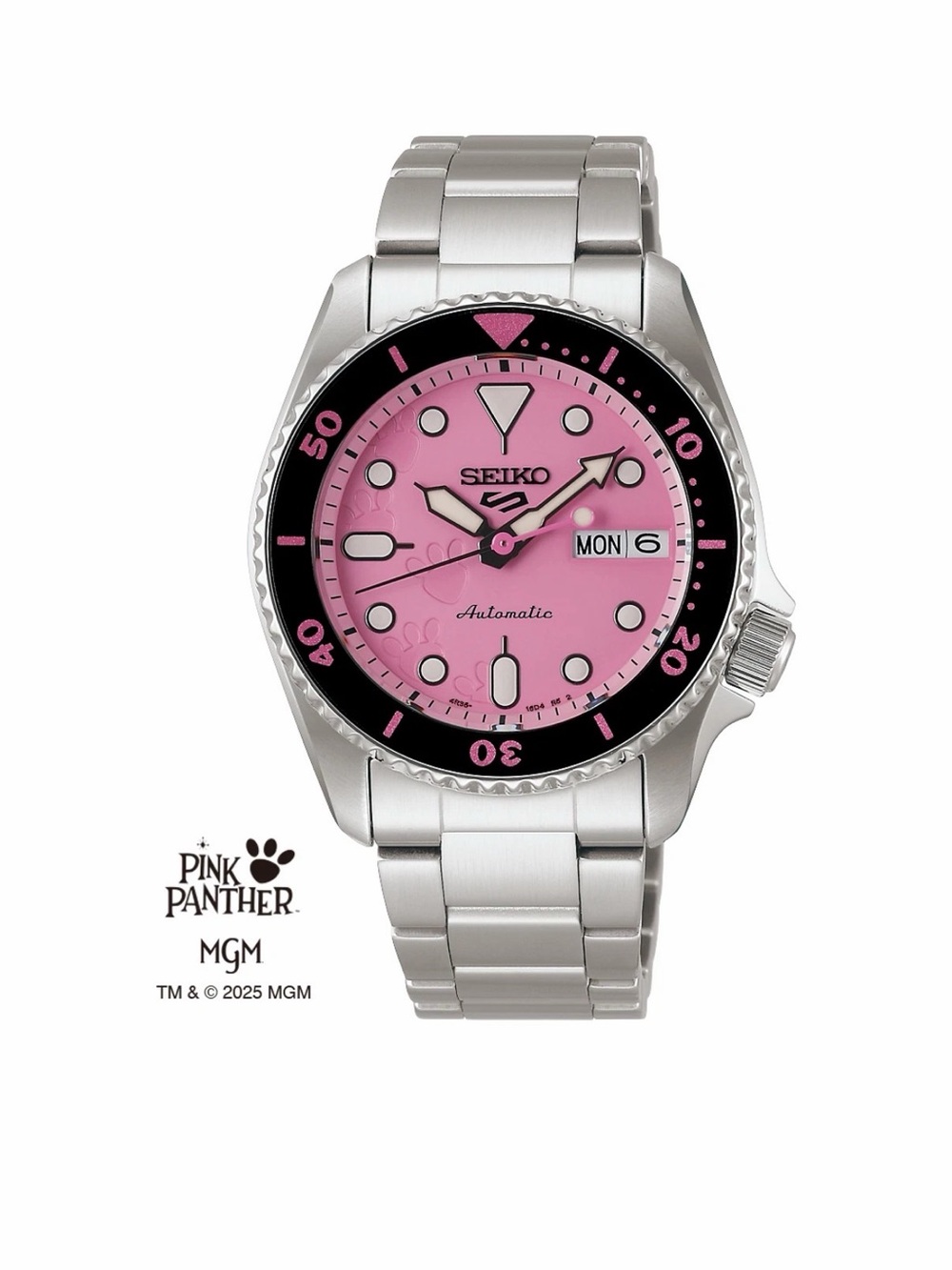 Seiko 5 Sports SKX Series Pink Panther Limited Edition - Picture 3 of 6